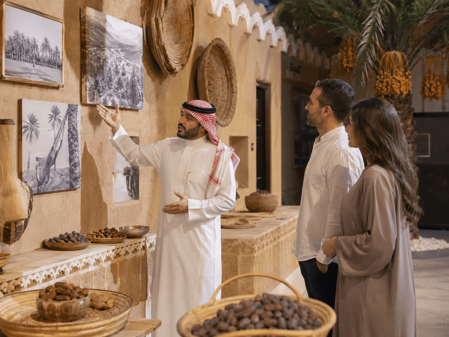 النقل ل موسم تمور المدينة مع هدية تذكرة متحف ذات نخل